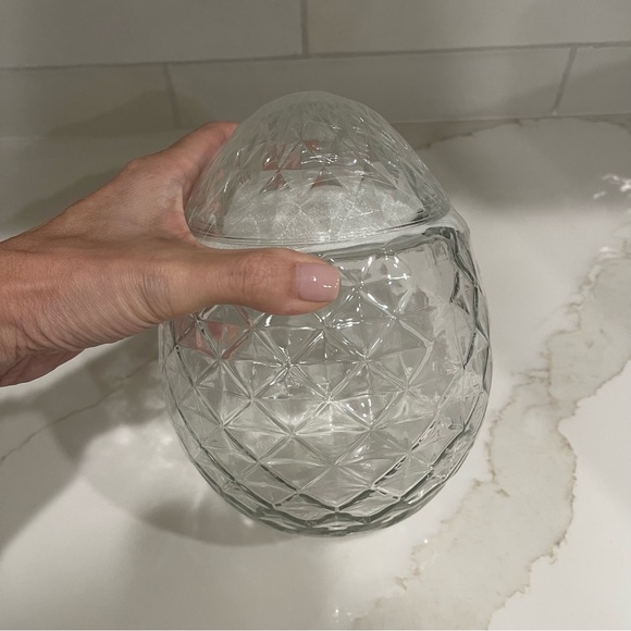 ✨NEW🌷Target Bullseye Playground 2024 Jeweled Glass Egg Jar Container🐣 - Picture 2 of 3